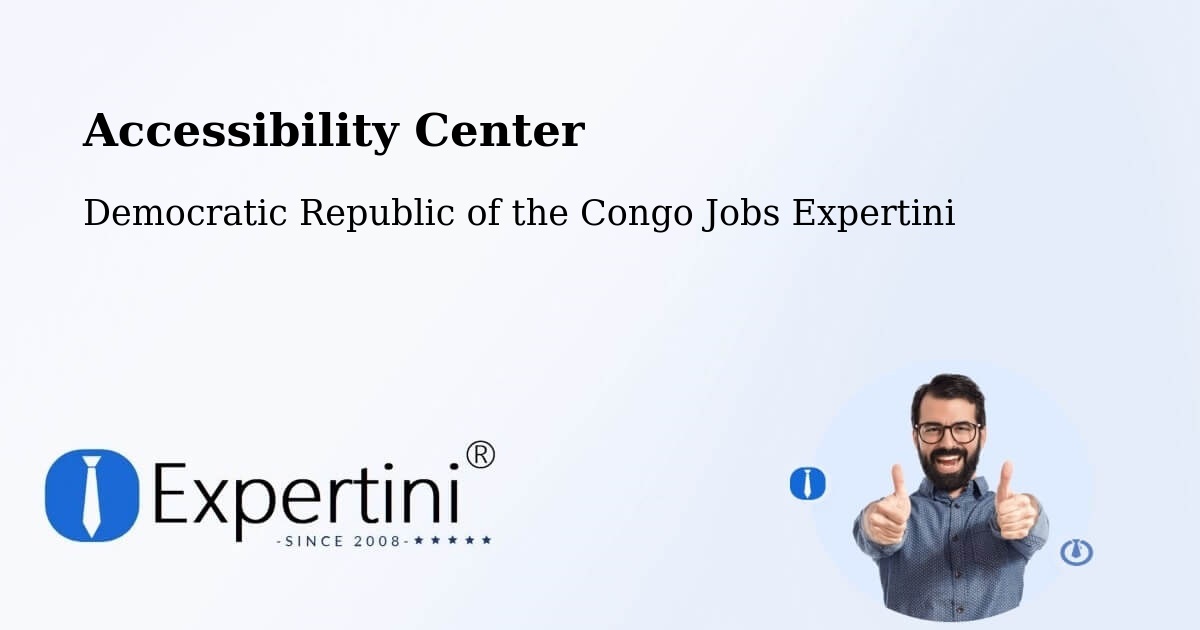 Accessibility Statement – Democratic Republic of the Congo - Democratic Republic of the Congo Jobs Expertini