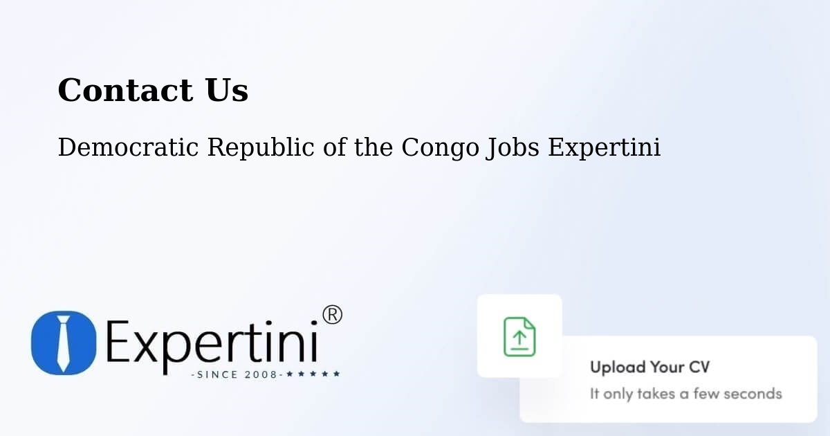 Contact Expertini – Democratic Republic of the Congo - Democratic Republic of the Congo Jobs Expertini